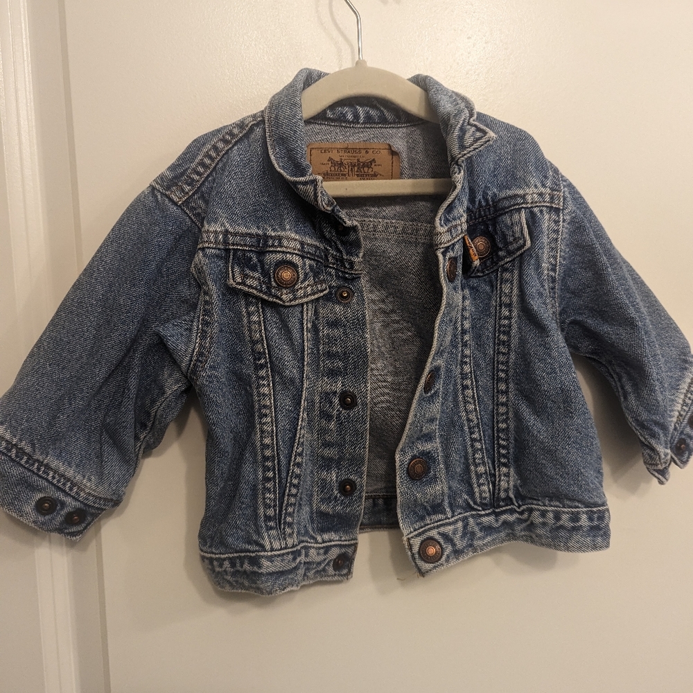 Vintage Levi denim toddler jacket